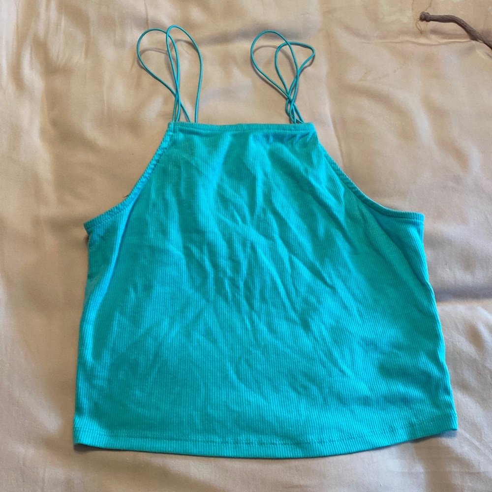 Blue cami top size small